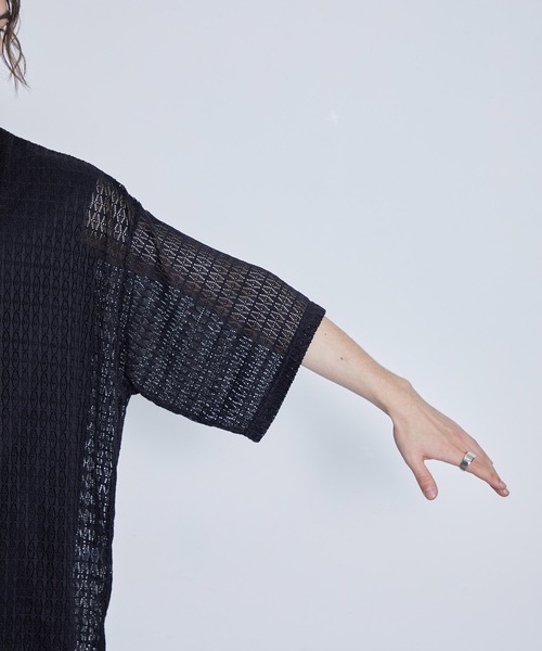 JUNRED（ジュンレッド）の「レースアンサンブルビッグT（アンサンブル・メンズ・ホワイト/グリーン/ブラック・L/M/S）」の21枚目の写真