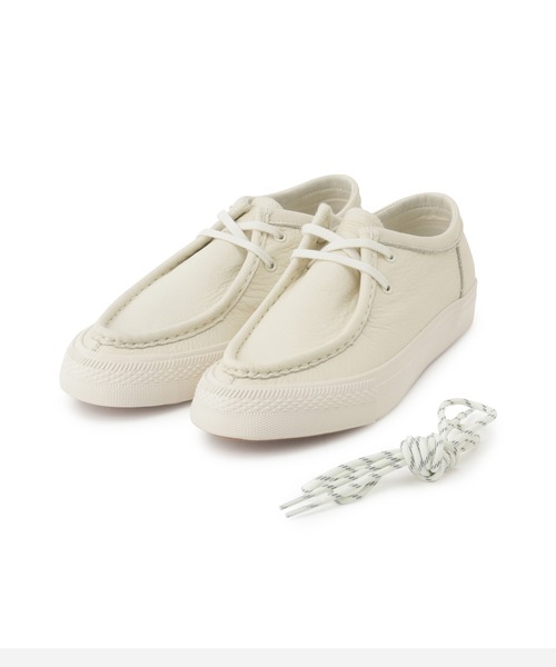 CONVERSE(コンバース)の「CONVERSE CS モカシン SK LE OX(モカシン/デッキシューズ・メンズ・ブラック/オフホワイト・7.5/8.5/9.5)」の1枚目の写真