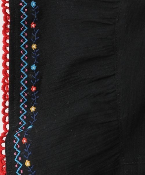 LOWRYS FARM（ローリーズファーム）の「ヨウリュウシシュウブラウス　906592（シャツ/ブラウス・キッズ・ブラック/ホワイト/イエロー・110cm/120cm/130cm/140cm/150cm）」の14枚目の写真