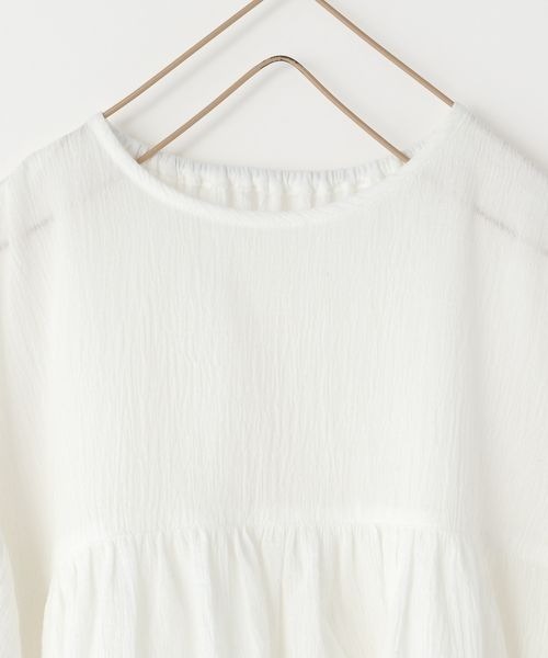 LOWRYS FARM（ローリーズファーム）の「ヨウリュウシシュウブラウス　906592（シャツ/ブラウス・キッズ・ブラック/ホワイト/イエロー・110cm/120cm/130cm/140cm/150cm）」の6枚目の写真