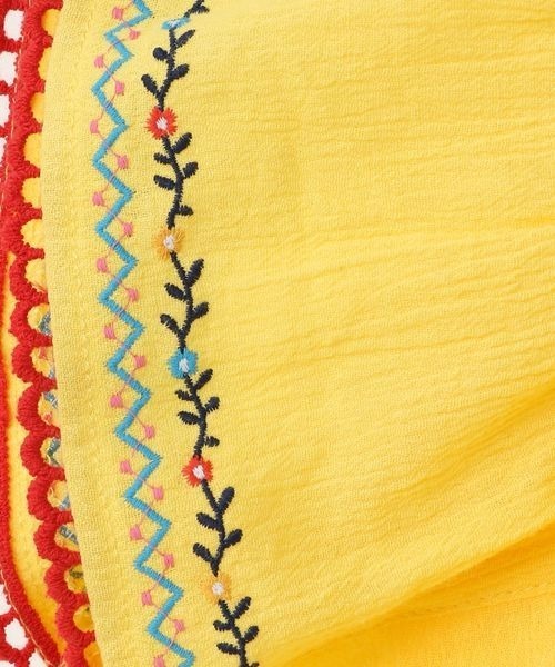 LOWRYS FARM（ローリーズファーム）の「ヨウリュウシシュウブラウス　906592（シャツ/ブラウス・キッズ・ブラック/ホワイト/イエロー・110cm/120cm/130cm/140cm/150cm）」の12枚目の写真