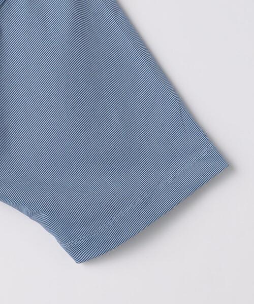 green label relaxing（グリーンレーベルリラクシング）の「COMFY COOL ピケ ボタンダウン ポロシャツ -接触冷感-（ポロシャツ・メンズ・コバルトブルー/ホワイト・XL/L/M/S）」の12枚目の写真