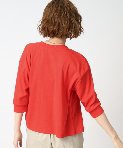 grove(グローブ)の「◆テレコカーディガン×キャミソールアンサンブル(アンサンブル・レディース・ブラック/ホワイト系5/レッド系1・01/03/04/05/02)」の10枚目の写真