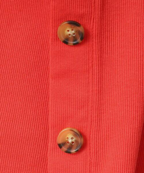 grove(グローブ)の「◆テレコカーディガン×キャミソールアンサンブル(アンサンブル・レディース・ブラック/ホワイト系5/レッド系1・01/03/04/05/02)」の6枚目の写真