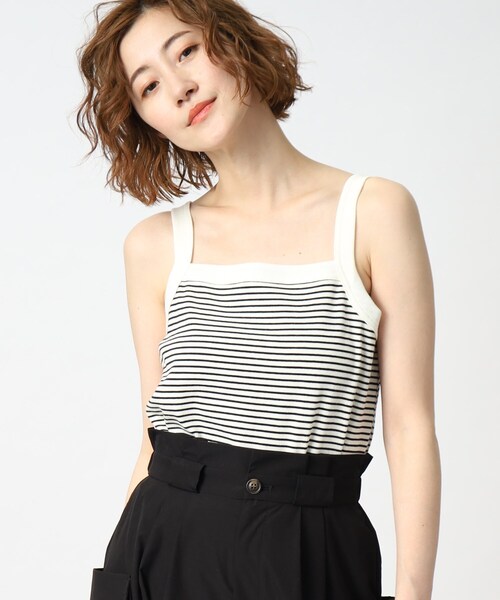 grove(グローブ)の「◆テレコカーディガン×キャミソールアンサンブル(アンサンブル・レディース・ブラック/ホワイト系5/レッド系1・01/03/04/05/02)」の19枚目の写真