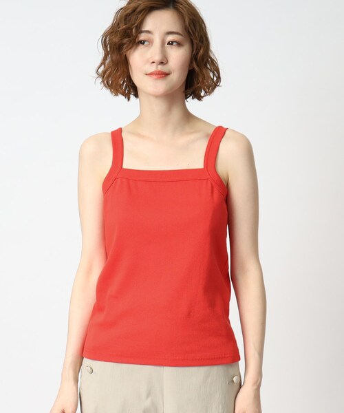 grove(グローブ)の「◆テレコカーディガン×キャミソールアンサンブル(アンサンブル・レディース・ブラック/ホワイト系5/レッド系1・01/03/04/05/02)」の20枚目の写真