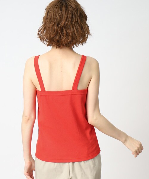 grove(グローブ)の「◆テレコカーディガン×キャミソールアンサンブル(アンサンブル・レディース・ブラック/ホワイト系5/レッド系1・01/03/04/05/02)」の8枚目の写真