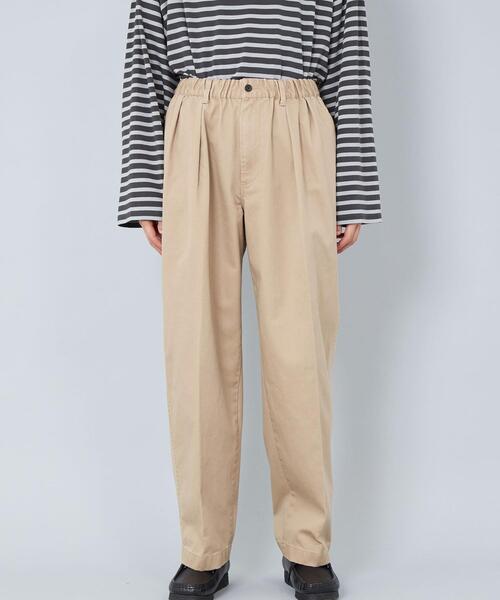 CITEN(シテン)の「<CITEN>ヒュージ 2P チノパンツ(チノパンツ・メンズ・ロイヤルブルー/ブラック/ベージュ・M/L)」の4枚目の写真