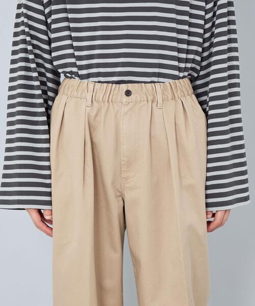 CITEN(シテン)の「<CITEN>ヒュージ 2P チノパンツ(チノパンツ・メンズ・ロイヤルブルー/ブラック/ベージュ・M/L)」の7枚目の写真