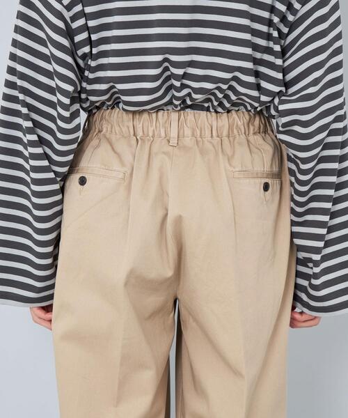 CITEN(シテン)の「<CITEN>ヒュージ 2P チノパンツ(チノパンツ・メンズ・ロイヤルブルー/ブラック/ベージュ・M/L)」の8枚目の写真