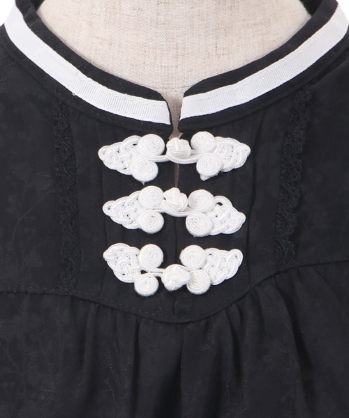 axes femme（アクシーズファム）の「ジャカードチャイナブラウス