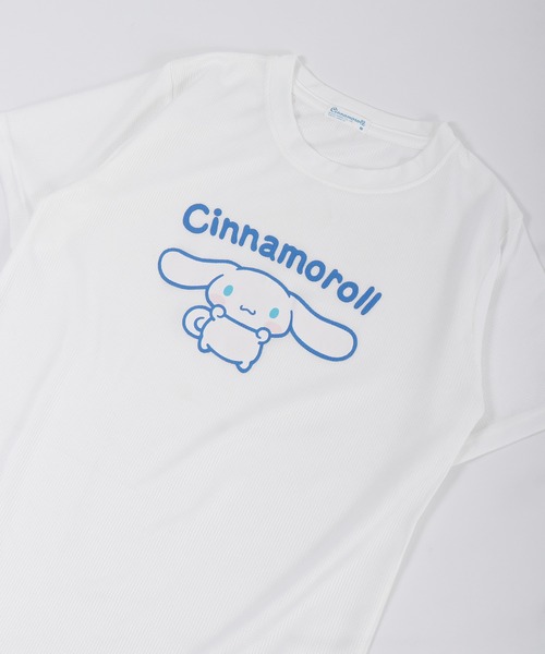 sanrio(サンリオ)の「sanrio 半袖&ショートパンツ ドライワッフル セットアップ(ルームウェア/パジャマ・レディース・ホワイト/サックスブルー/ホワイト系その他2/ブルーグレー/ライトパープル/ライトピンク/ライトグリーン/ホワイト系その他・LL/L/M)」の10枚目の写真