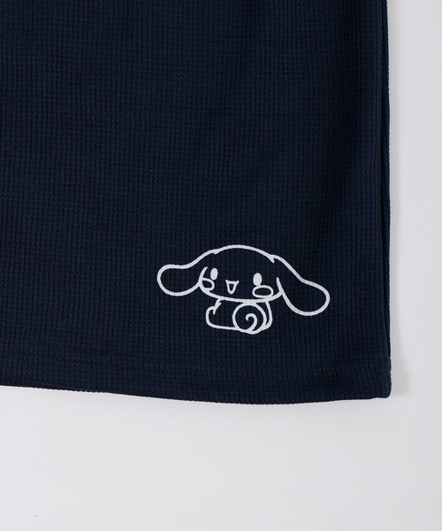 sanrio(サンリオ)の「sanrio 半袖&ショートパンツ ドライワッフル セットアップ(ルームウェア/パジャマ・レディース・ホワイト/サックスブルー/ホワイト系その他2/ブルーグレー/ライトパープル/ライトピンク/ライトグリーン/ホワイト系その他・LL/L/M)」の16枚目の写真