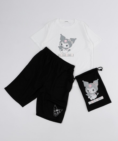 sanrio(サンリオ)の「sanrio 半袖&ショートパンツ ドライワッフル セットアップ(ルームウェア/パジャマ・レディース・ホワイト/サックスブルー/ホワイト系その他2/ブルーグレー/ライトパープル/ライトピンク/ライトグリーン/ホワイト系その他・LL/L/M)」の22枚目の写真