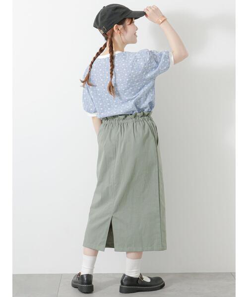 ehka sopo（エヘカソポ）の「チェック花刺繍プルオーバー（シャツ/ブラウス・レディース・サックスブルー/ベージュ/レッド/ブラック・F）」の17枚目の写真