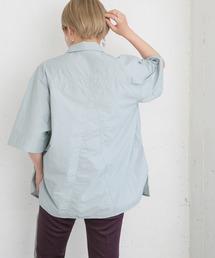 KBF | ショルダータックナイロンシャツ(シャツ/ブラウス)