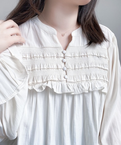 BLOOM（ブルーム）の「K10 イエローゴールド ホワイトトパーズ 馬蹄 ネックレス BLOOM/ブルーム（ネックレス・レディース・イエローゴールド・40cm）」の9枚目の写真