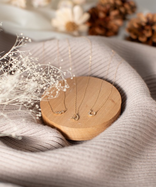 BLOOM（ブルーム）の「K10 イエローゴールド ホワイトトパーズ 馬蹄 ネックレス BLOOM/ブルーム（ネックレス・レディース・イエローゴールド・40cm）」の17枚目の写真