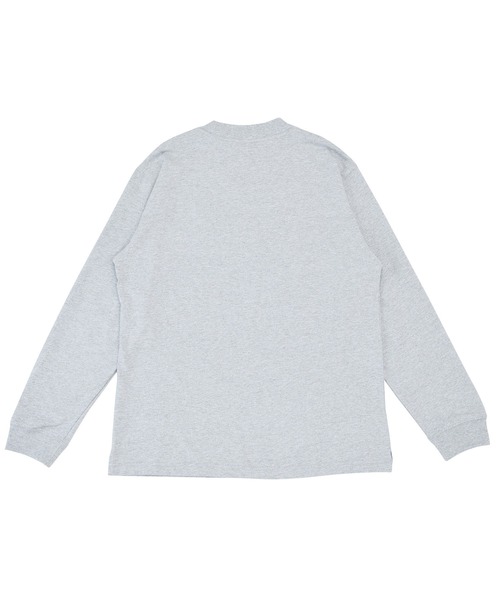 NEW BALANCE(ニューバランス)の「Athletics Varsity モックネック ロングスリーブTシャツ(Tシャツ/カットソー・メンズ・グリーン/ライトグレー・MEDIUM/LARGE/XX-LARGE/X-LARGE/SMALL)」の8枚目の写真
