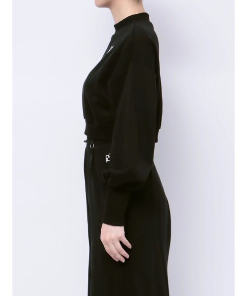 EATME（イートミー）の「ロゴ刺繍ハイネックTOP（Tシャツ/カットソー・レディース・アイボリー/グリーン/ブラック・FREE）」の18枚目の写真