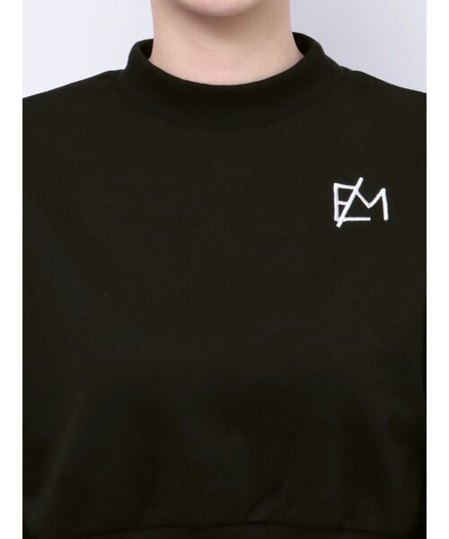 EATME（イートミー）の「ロゴ刺繍ハイネックTOP（Tシャツ/カットソー・レディース・アイボリー/グリーン/ブラック・FREE）」の16枚目の写真