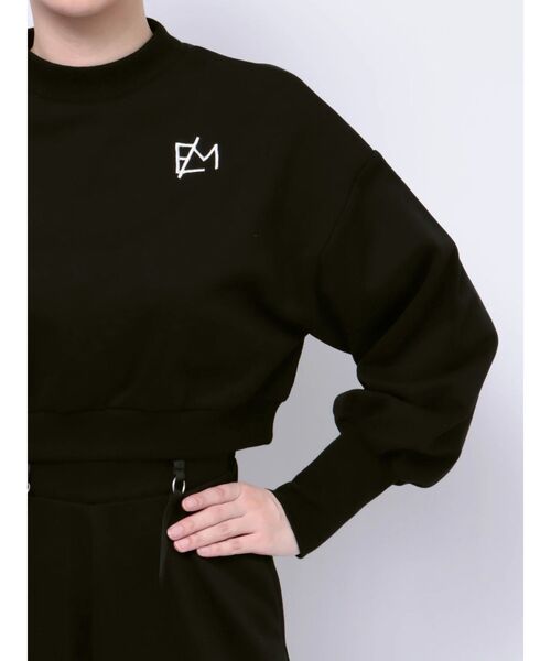 EATME（イートミー）の「ロゴ刺繍ハイネックTOP（Tシャツ/カットソー・レディース・アイボリー/グリーン/ブラック・FREE）」の15枚目の写真