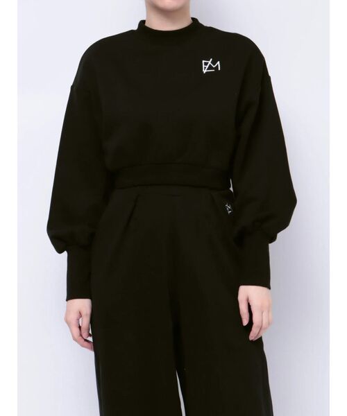 EATME（イートミー）の「ロゴ刺繍ハイネックTOP（Tシャツ/カットソー・レディース・アイボリー/グリーン/ブラック・FREE）」の13枚目の写真