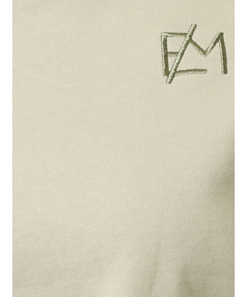 EATME（イートミー）の「ロゴ刺繍ハイネックTOP（Tシャツ/カットソー・レディース・アイボリー/グリーン/ブラック・FREE）」の5枚目の写真
