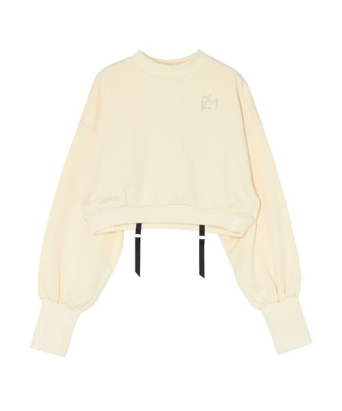 EATME（イートミー）の「ロゴ刺繍ハイネックTOP（Tシャツ/カットソー・レディース・アイボリー/グリーン/ブラック・FREE）」の7枚目の写真