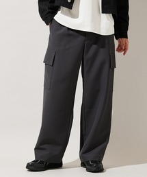 【ZOZO限定】OVER CARGO SLACKS / オーバー カーゴ スラックス