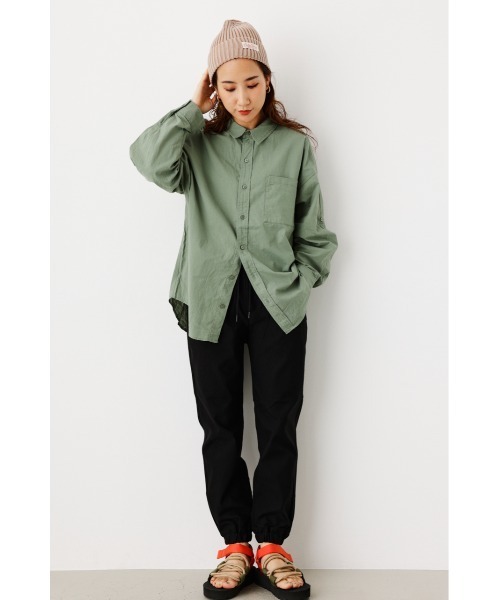 RODEO CROWNS WIDE BOWL（ロデオクラウンズワイドボウル）の「DREAMSTRETCH EASYJOGPANTS（その他パンツ・レディース・カーキ/アイボリー/ブラック/オレンジ・SMALL/MEDIUM）」の6枚目の写真