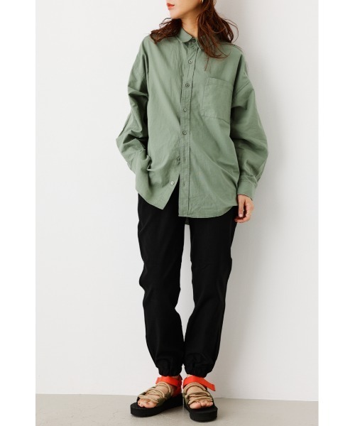 RODEO CROWNS WIDE BOWL（ロデオクラウンズワイドボウル）の「DREAMSTRETCH EASYJOGPANTS（その他パンツ・レディース・カーキ/アイボリー/ブラック/オレンジ・SMALL/MEDIUM）」の7枚目の写真