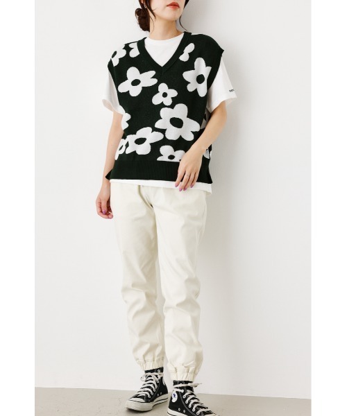 RODEO CROWNS WIDE BOWL（ロデオクラウンズワイドボウル）の「DREAMSTRETCH EASYJOGPANTS（その他パンツ・レディース・カーキ/アイボリー/ブラック/オレンジ・SMALL/MEDIUM）」の12枚目の写真