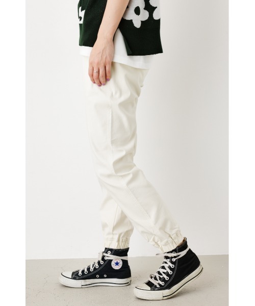 RODEO CROWNS WIDE BOWL（ロデオクラウンズワイドボウル）の「DREAMSTRETCH EASYJOGPANTS（その他パンツ・レディース・カーキ/アイボリー/ブラック/オレンジ・SMALL/MEDIUM）」の14枚目の写真