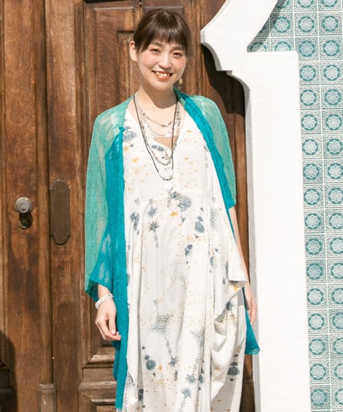 【チャイハネ】バイカラーネップカーディガン（カーディガン/ボレロ）｜チャイハネ（チャイハネ）