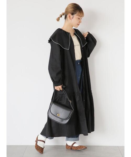 【そのちゃん】ロエベ×パウラズイビザ ワンピース 32とつけ襟 コウベレタス KOBE LETTUCE [ Nanaさんコラボ ] 襟取り外しOK