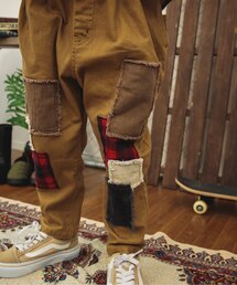 BREEZE | 異素材パッチワークパンツ(その他パンツ)