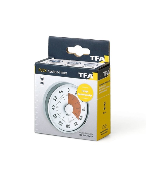 HIGHTIDE（ハイタイド）の「TFA Dostmann TFA ドストマン Analogue kitchen timer PUCK 38.1028 アナログキッチンタイマー パック 38.1028（キッチンツール・レディース・その他/ブラック・FREE）」の14枚目の写真