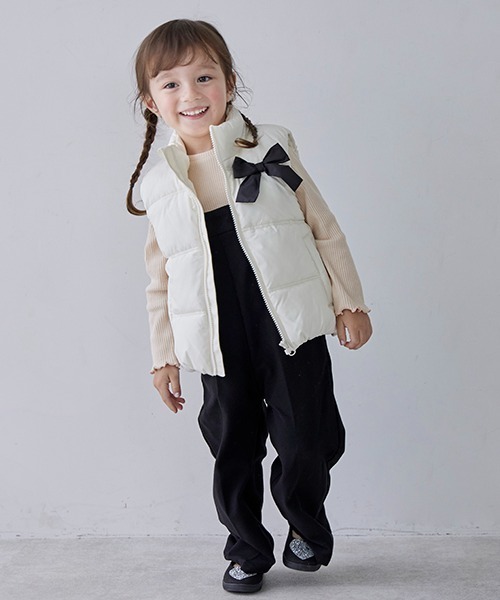 petit main(プティマイン)の「【リンク】ハイウエストサスパンツ(キッズ)(その他パンツ・キッズ・トップグレー/ブラック/マルチ・S/M/L)」の22枚目の写真