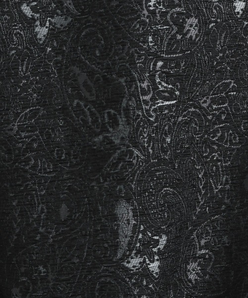 HARE（ハレ）の「モールジャガードペイズリースウェット(HARE)（スウェット・メンズ・ブラック/グレー/レッド・FREE）」の20枚目の写真