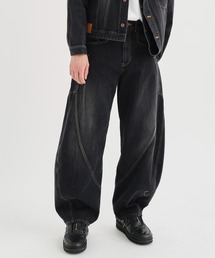 KHOKI | 【KHOKI / コッキ】Draped denim pants/ドロップドデニムパンツ　23aw-p-07(デニムパンツ)