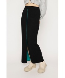 SLY | REVERSIBLE KNIT SLIT SK リバーシブル ニット スリット スカート(スカート)