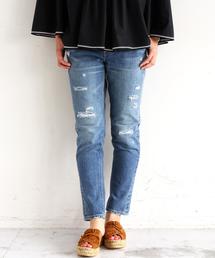 BEAUTY&YOUTH UNITED ARROWS | BY ∵LEE別注 アンクルクラッシュデニム(デニムパンツ)