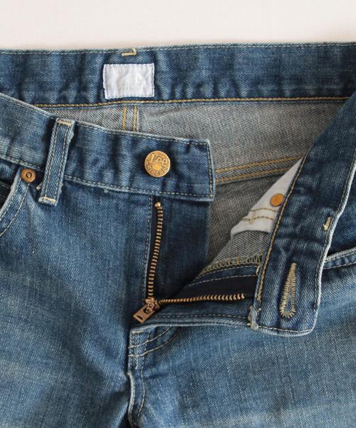 BEAUTY&YOUTH UNITED ARROWS（ビューティーアンドユースユナイテッドアローズ）の「BY ∵LEE別注 アンクルクラッシュデニム（デニムパンツ・レディース・ネイビー・SMALL/MEDIUM）」の2枚目の写真
