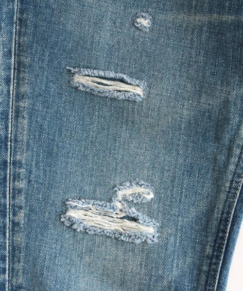 BEAUTY&YOUTH UNITED ARROWS（ビューティーアンドユースユナイテッドアローズ）の「BY ∵LEE別注 アンクルクラッシュデニム（デニムパンツ・レディース・ネイビー・SMALL/MEDIUM）」の5枚目の写真