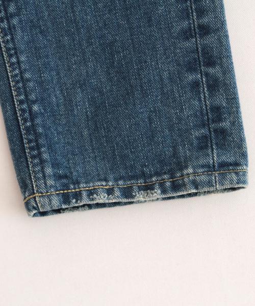 BEAUTY&YOUTH UNITED ARROWS（ビューティーアンドユースユナイテッドアローズ）の「BY ∵LEE別注 アンクルクラッシュデニム（デニムパンツ・レディース・ネイビー・SMALL/MEDIUM）」の6枚目の写真