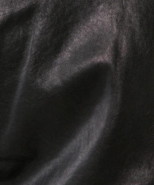 beautiful people（ビューティフルピープル）の「別注＜beautiful people＞ ライダースジャケット -2015FW †（ライダースジャケット・レディース・ブラック・140/150/160）」の10枚目の写真