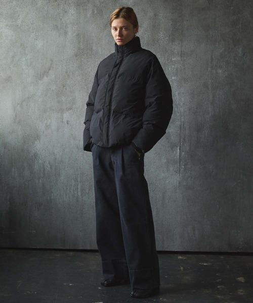 CIASENSE（シアセンス）の「Double zip volume high neck Padded