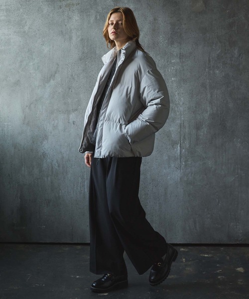 CIASENSE（シアセンス）の「Double zip volume high neck Padded