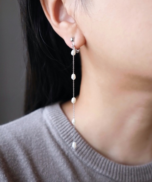 CERCA(チェルカ)の「KAM.accessory/淡水パールイヤリング/サージカルステンレス316(イヤリング・レディース・B/A・FREE)」の14枚目の写真